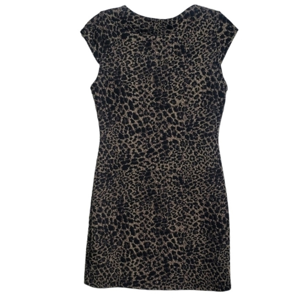 🌻Urban Outfitters Leopard Button Up Jumper Dress, Size S - Picture 4 of 4